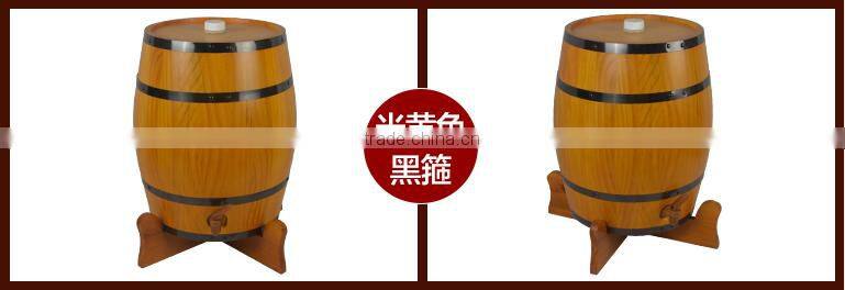 Exquisite handmade wood wine barrel