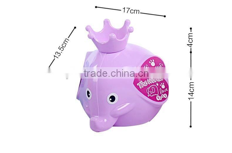 Animal Shape Plastic Penny Bank, plastic piggy bank