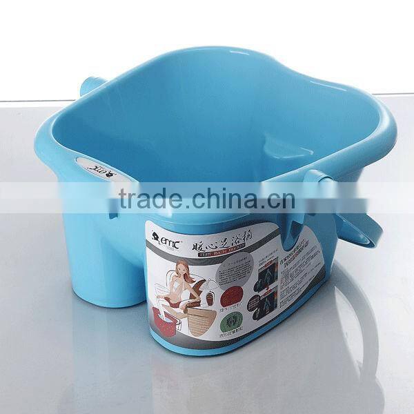 Plastic foot washing bucket