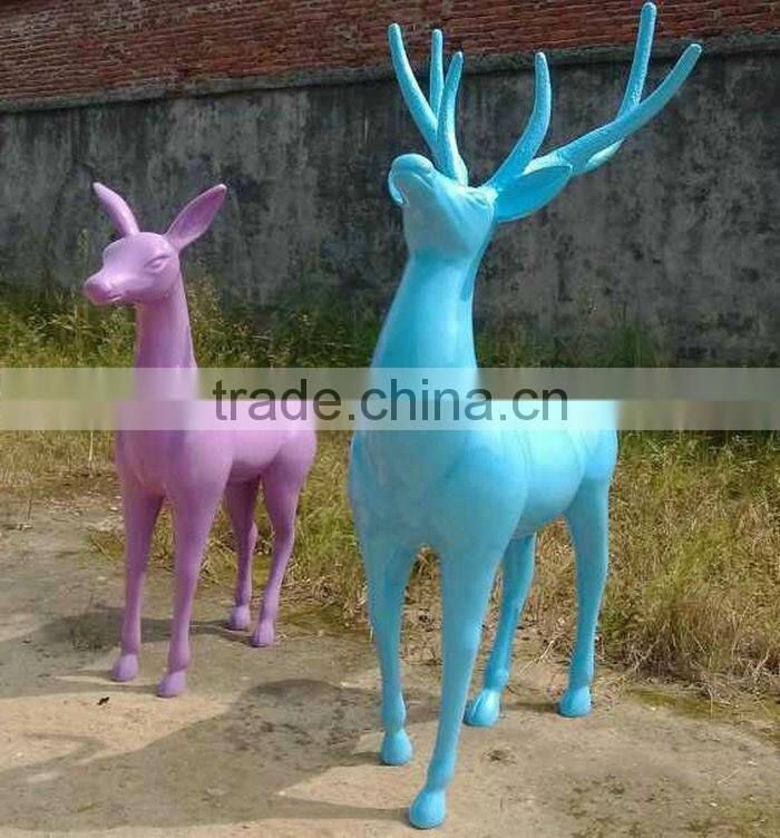Large frp christmas deer