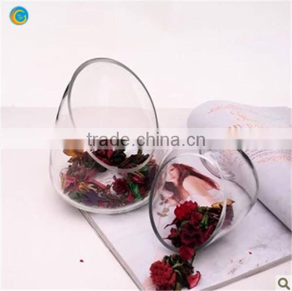 oval glass vase wholesale