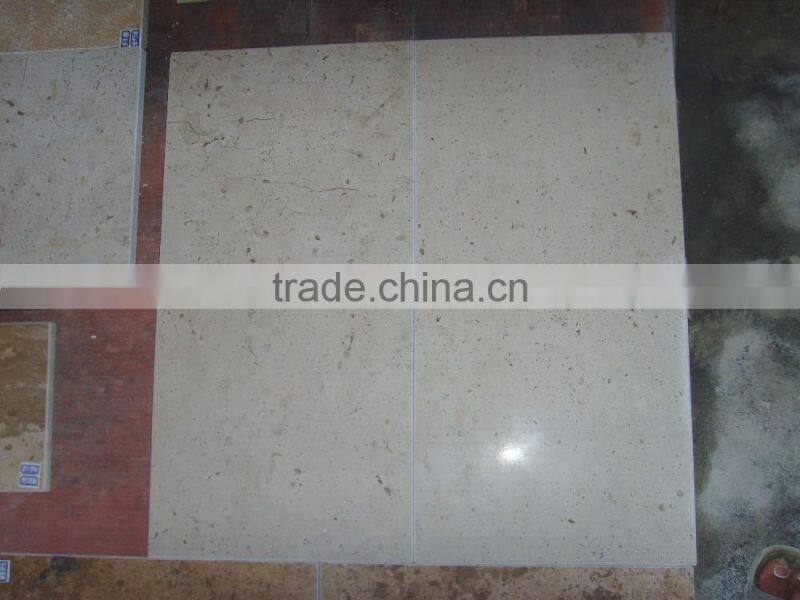 China Beige Limestone Tile Light Beige Marble Tile Cream Limestone Tile