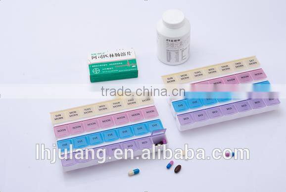 2017 Useful Plastic 28dayspill organizer / Plastic Monthly pill box