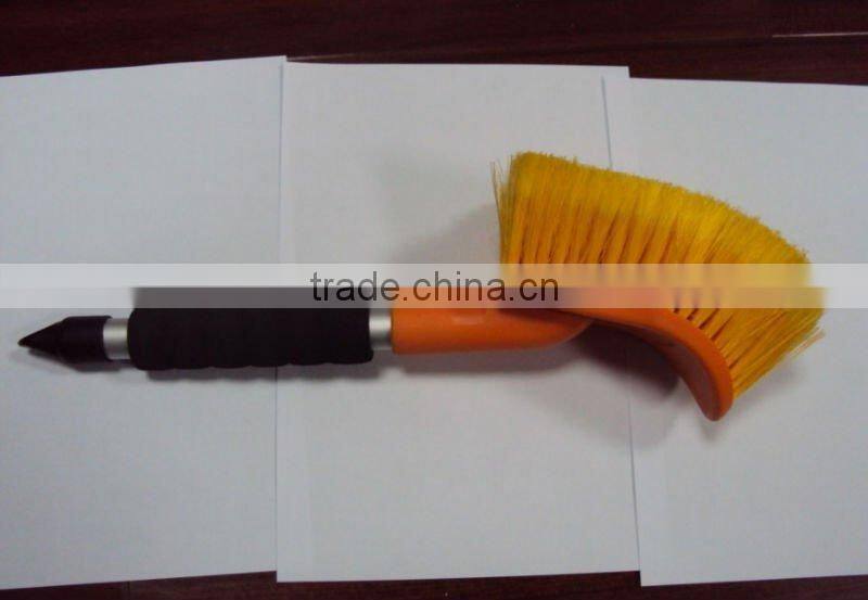 plastic atuo car cleaning wash brush wheel tire brush (RSCW-65)
