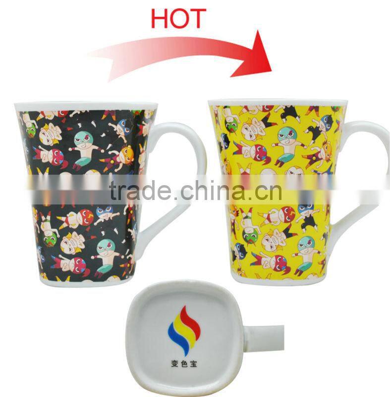 Magic Transferring Ceramic Heat Resistant Ceramic Mug