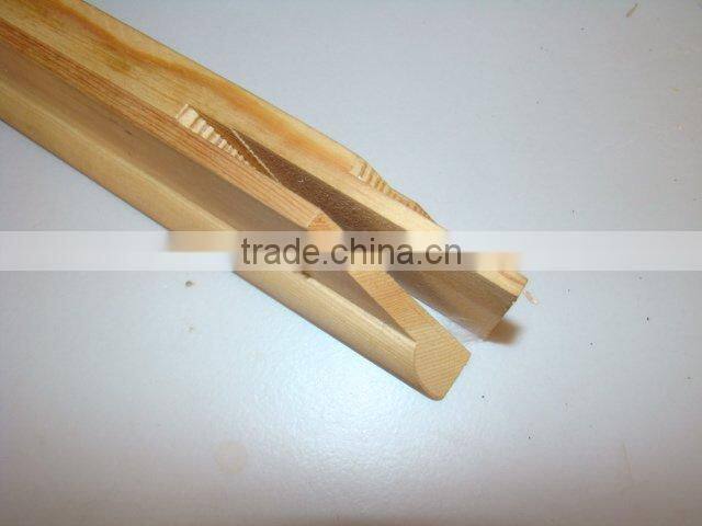 wood slat bed