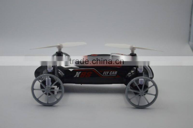 2.4G 4ch 6 Axle 4CH Quadcopter R/C Running Car Drone Syma X9 updated version Syma X9S RC Flying Car