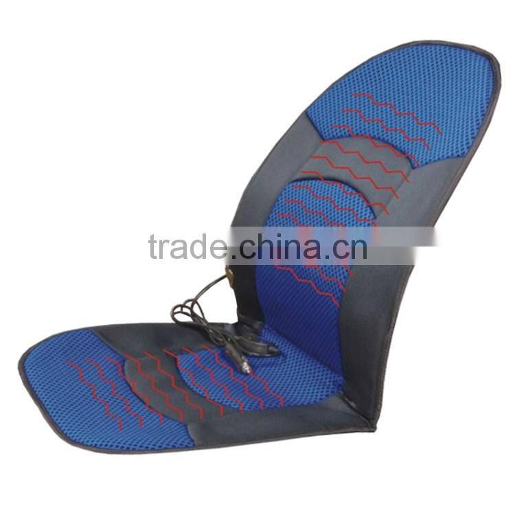 Adjustable power car heated seat cushion