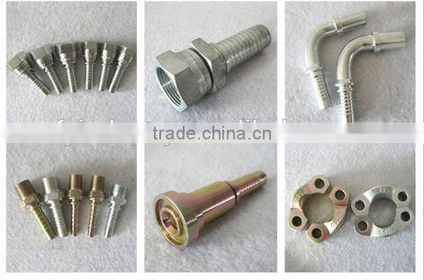 NPT JIC SAE BSP METRIC Carbon steel Hydraulic connector fitting