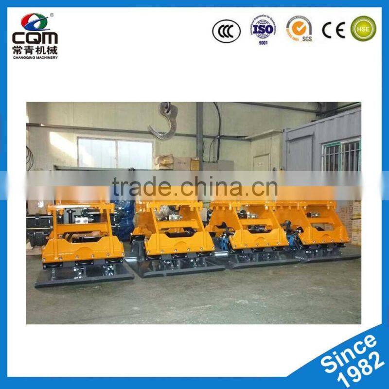 Superior quality excavator mounted hydraulic vibration compactor/excavator attachment