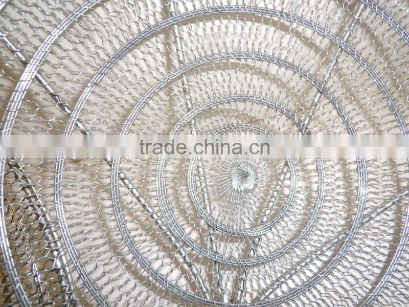 Hot sale stainless steel/zink plated metal noodle skimmer with bamboo handle