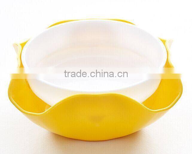 Household Multifunction 2 in 1 Plastic Food tray / Dry fruit tray