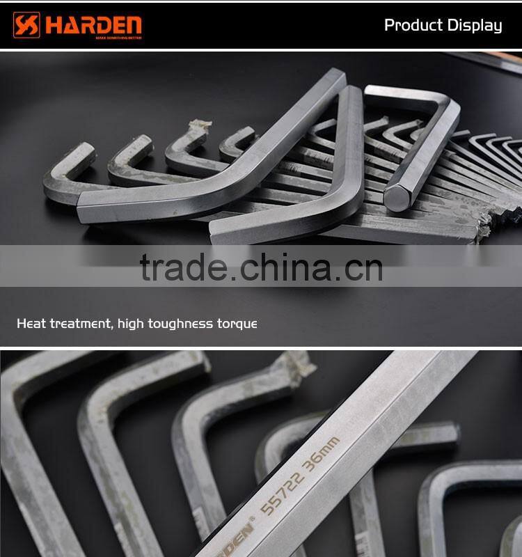 Professional Chrome Vanadium Hand Tool Long Hex Key Wrench
