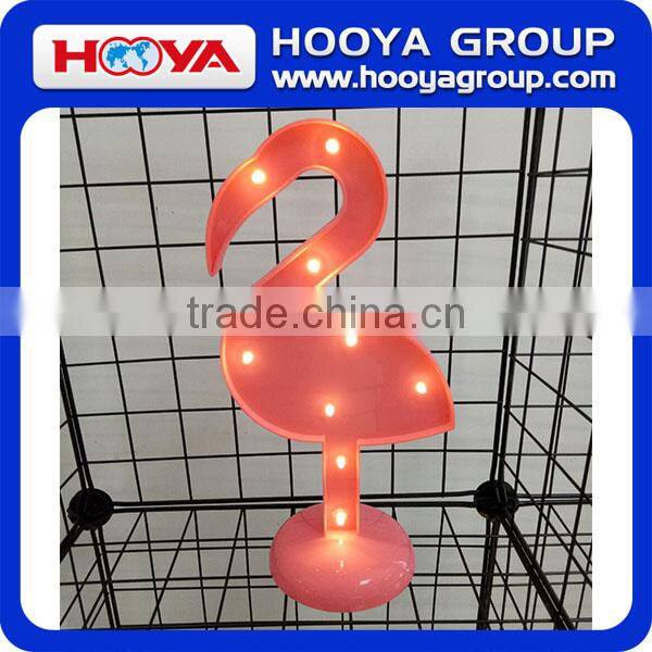 beautiful LED marquee light with swan shape