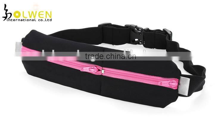 Popular Neoprene Sports Running Belt Adult Waist Bag