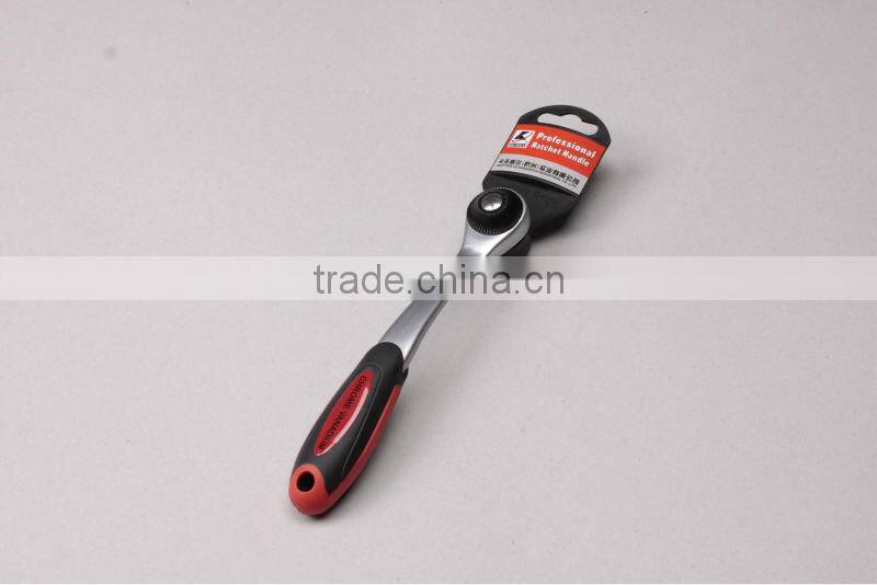 OK-tools, 72T, round-type head, 40cr+crmo material, PP+TRP handle, good quality ratchet handle