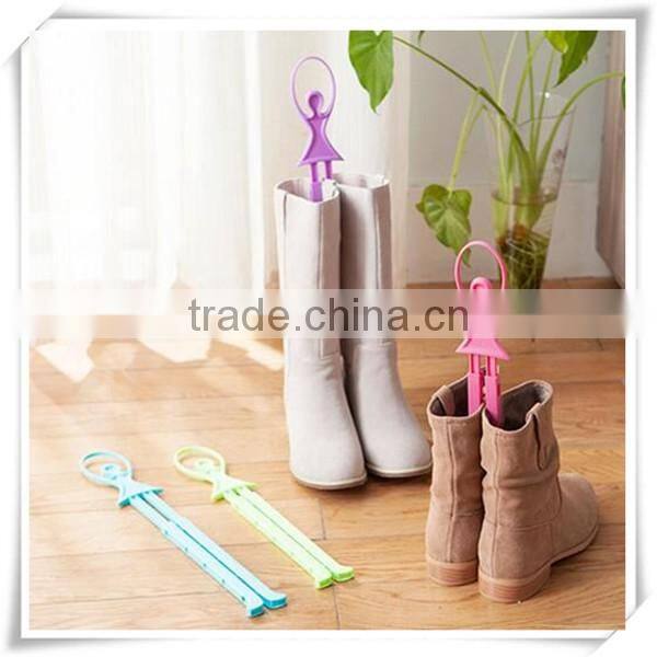 Unique new 36cm length pp plastic shoe tree for home, personalized logo plastic shoe tree manufacutrer