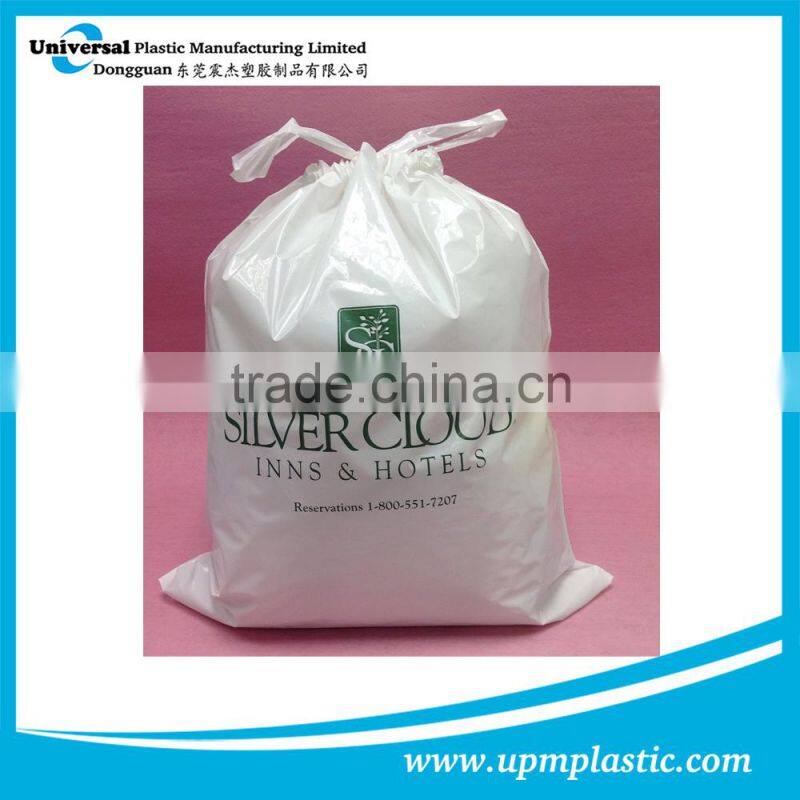 Single-use disposable plastic string bags for hotel