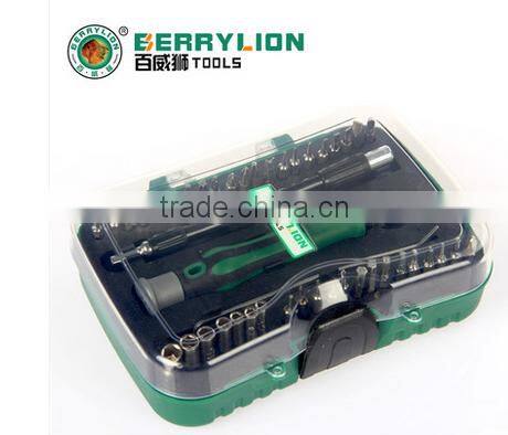 Berrylion 44pcs Screwdriver Tool Set for sale CR-V Slotted & Phillips screwdriver
