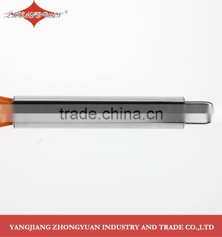 8.5-inch silicone coated wires egg whisk with stainless steel handle