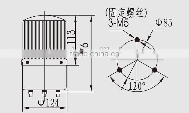 Wl-A15-X121 LED Strobe Rotator Warning Light(LED warning light,12V warning light)