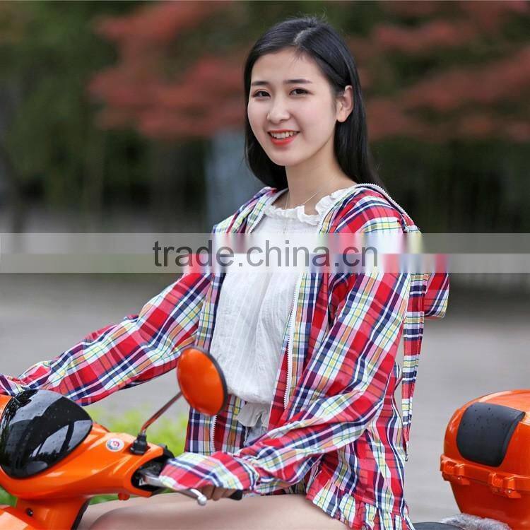 Women Breathable Windbreaker Colorful Outdoor sports Cycling Sun-proof Sun Protection Clothing