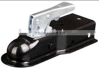 Different size Trailer Coupler With Brake BLACK POWDER COATED