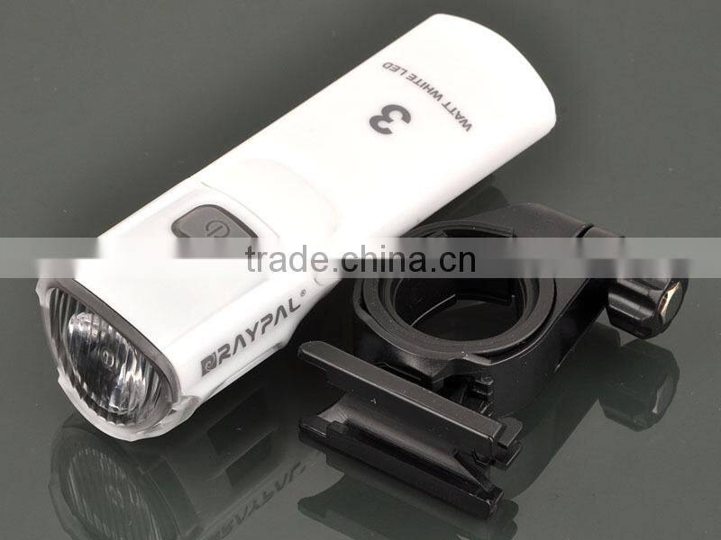Biking RAYPAL 3W 3 Modes Light Front Bike Led Lights For Bicycle With clip