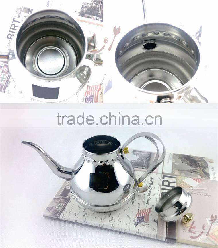 Portable Stainless Steel Hot coffee kettle red tea kettle