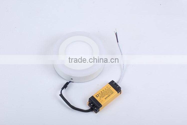 7w energy saving led panel light low prices round led panel light