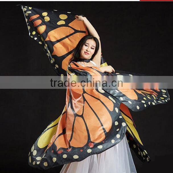 Belly dance butterfly wings isis wings for belly dance rainbow