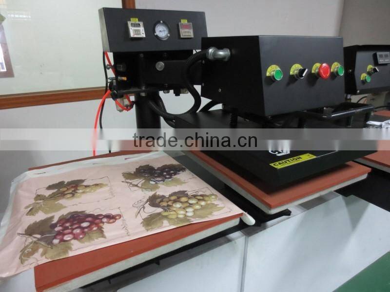 Pneumatic swinger drawer motion heat press transfer machine 40*60cm, 16*24 inches