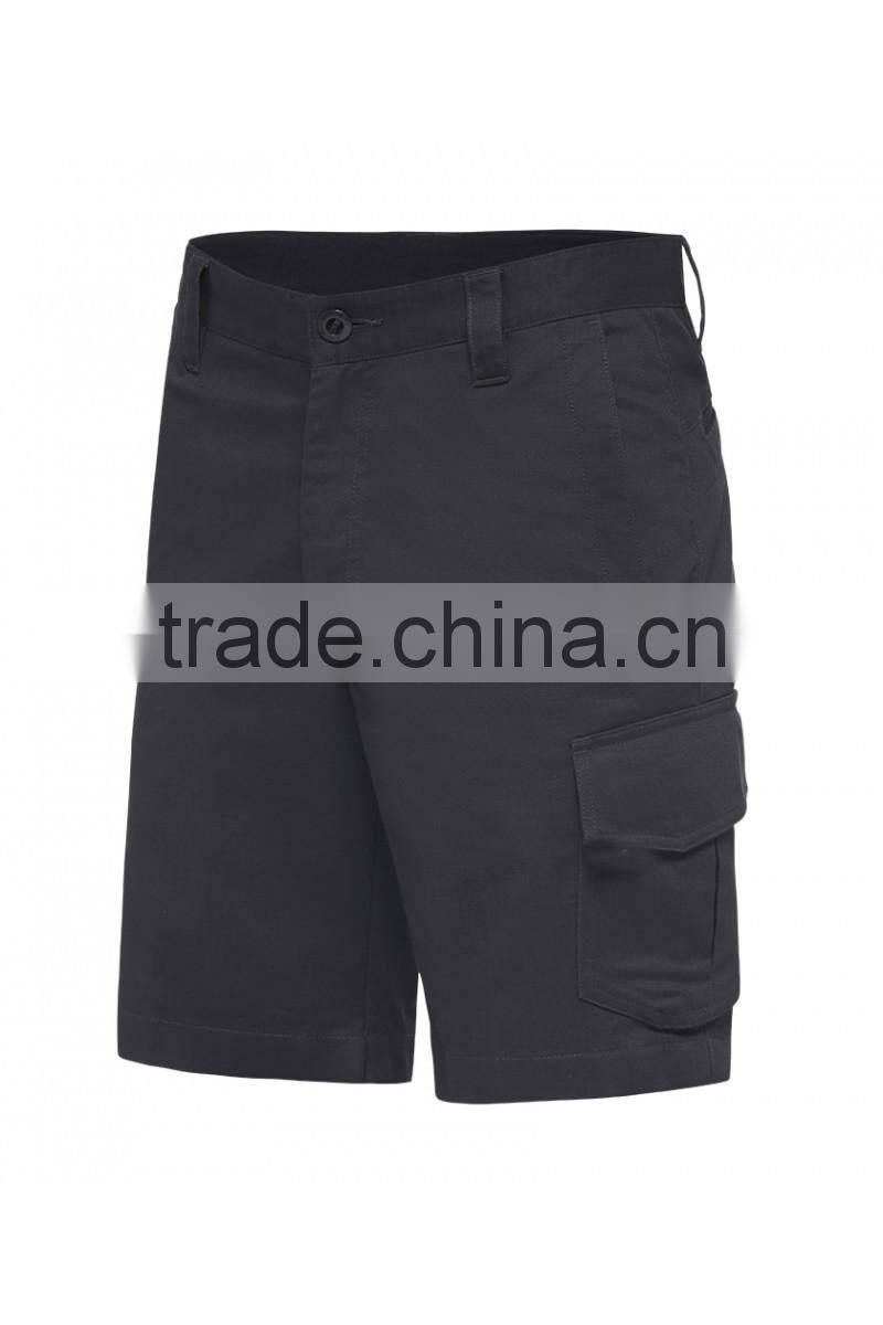 cotton Ripstop pockets work shorts pants mens cargo shorts
