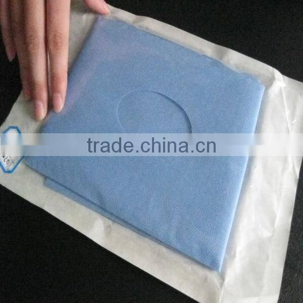 Adhesive aperture drape(excentered)
