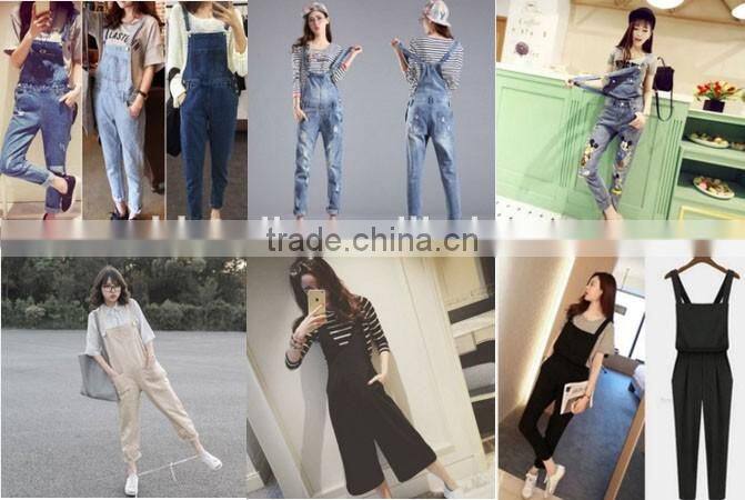 bib pants/suspender trousers/ trousers with braces/Denim overalls