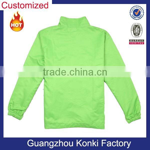 Fashion design with your oem logo waterproof and windproof for man custom jacket
