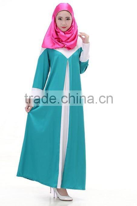 latest fashion middle aged women elegant muslim long dress