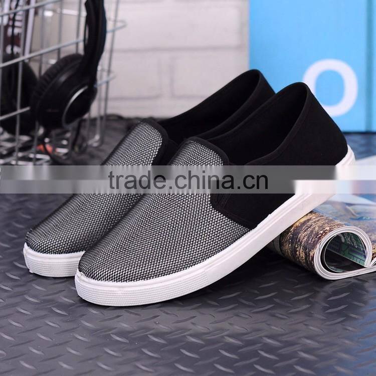 Hot selling lastest comfortable slip-on mesh men shoes casual sneakers
