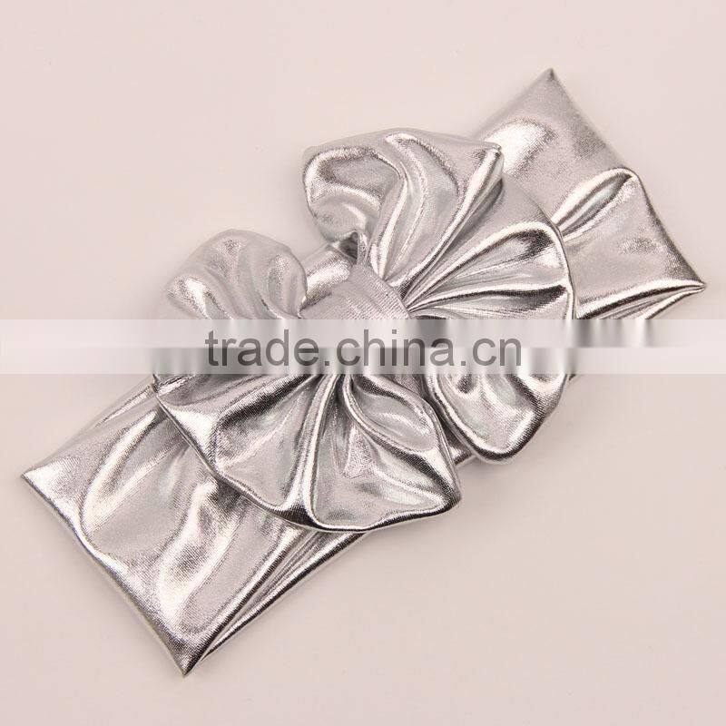 Sequin Bow Elastic Knot Headband Baby Headband Wholesale Shine Korean Headwear