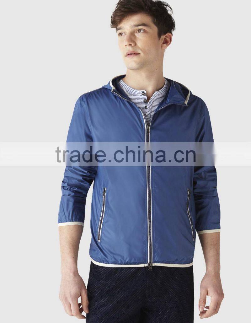 latest fashion 100% polyester soft shell lightweight bomber jacket men