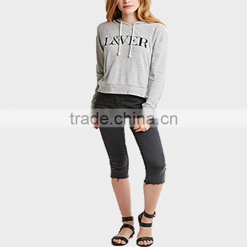 2015 Ladies Cheap Hoodies 100%Jersey