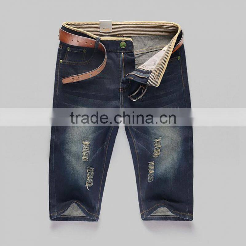 High Quality Low Price Men Short Jeans Boy Short Trousers