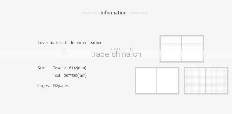 Hardcover notebook A5 size office notepad custom stationery