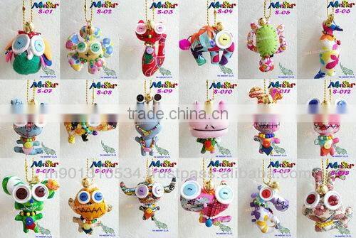 Monster Keychain Keyring String Accessories bag Gifts