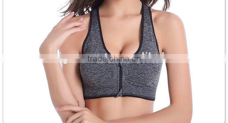 New arrivial padded sexy seamless yoga sport brayoga bra