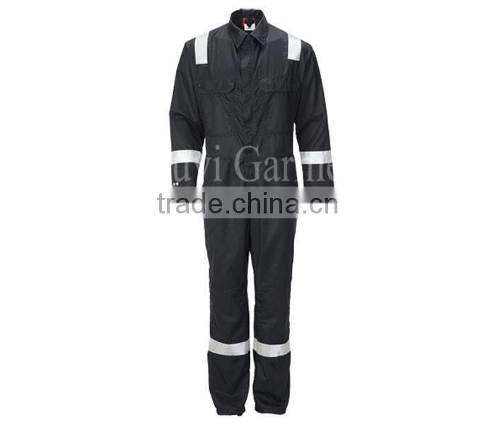 50mm reflective tape durable comfort 220gsm FR workwear coverall