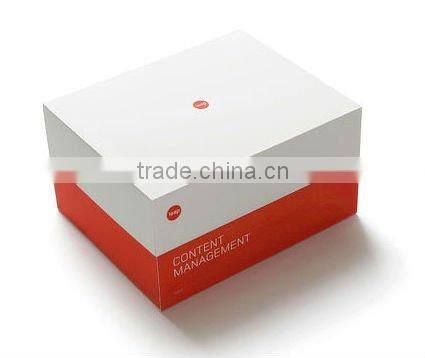 Electronic products packaging box