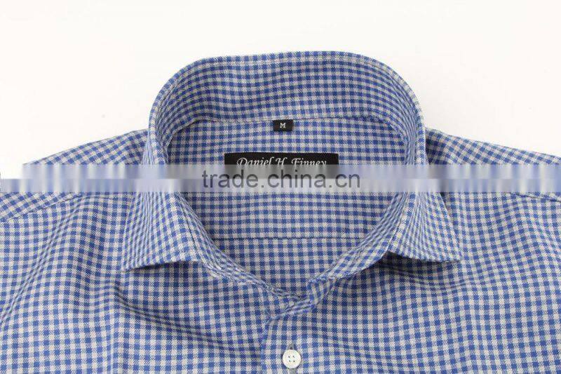 new model latest dress shirt men causal shirt 100% cotton flannel shirt