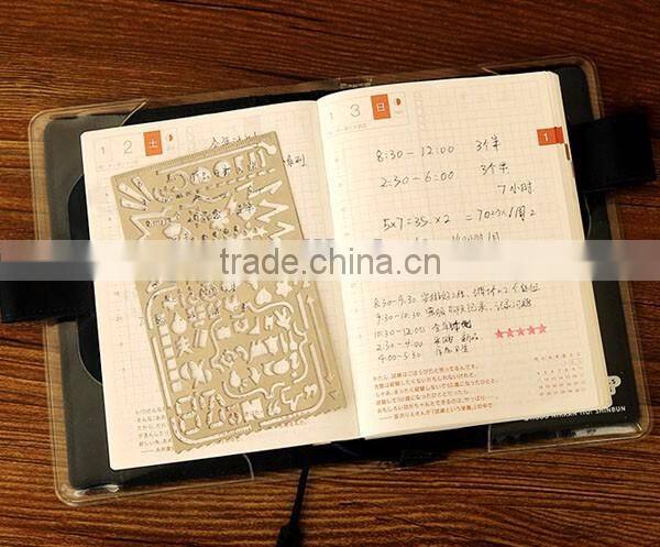 Multifunctional Metal Bookmark Ruler /Planner,Scrapbooking templates