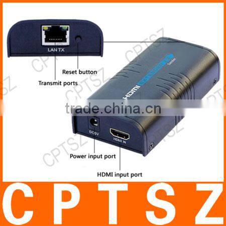 Up to 100m-120m HDMI HD 1080P Over Ethernet CAT5e/6 LAN Cable Extender TCP/IP UKUp to 100m-120m HDMI HD 1080P Over Ethernet CAT5